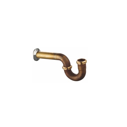 1-1/2" Brass Tubular P-Trap