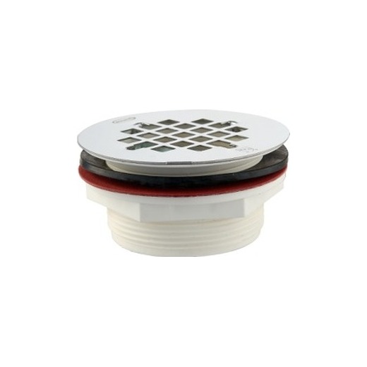 PVC no-caulk shower drain &Oslash;108mm